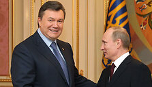 Виктор Янукович и Владимир Путин