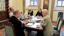 Cовещание на тему разработки концепции новой экспозиции музея Кристионаса Донелайтиса