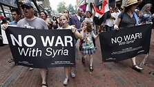 Протест против войны в Сирии. Иллюстративное фото.