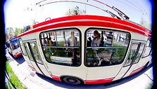 Общественный транспорт в Вильнюсе.