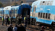 В Аргентине столкнулись два поезда
