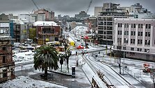 На Новую Зеландию обрушилась снежная буря