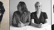 &bdquo;Monofaces&ldquo; įkūrėjai Melas Devlinas ir Edita Malenko