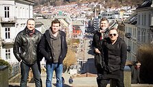 Grupės &bdquo;Biplan&ldquo; nariai Norvegijoje