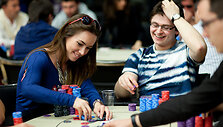 Liv Boeree ir Davidas Vamplew
