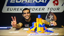 "Eureka" čempionas Liranas Machlufas / PokerStarsBlog.com nuotr.