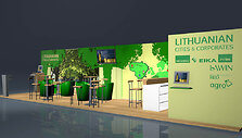 Lietuvos stendo "MIPIM 2013" vizualizacija