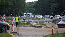 Kelio darbai Palangoje