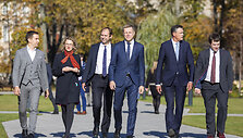 Remigijus &Scaron;ima&scaron;ius pristatė savo sprendimą antrą kartą kandidatuoti į Vilniaus mero postą