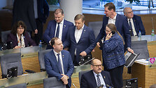 Agnė &Scaron;irinskienė, Auerlijus Veryga, Ramūnas Karbauskis, Saulius Skvernelis