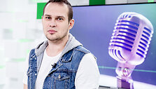15min studijoje &ndash; Algimantas Minalga-Soliaris ir reperis Arminas Bagdzevičius