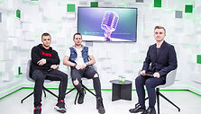 15min studijoje &ndash; Algimantas Minalga-Soliaris ir reperis Arminas Bagdzevičius