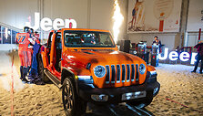 Naujojo &bdquo;Jeep Wrangler&ldquo; pristatymas Vilniuje