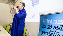 Erikos Umbrasaitės romano &bdquo;Paskolink man savo gyvenimą&ldquo; pristatymas