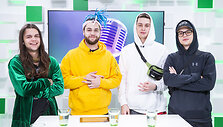 15min studijoje &ndash; grupė &bdquo;Flying Saucer Gang&ldquo;
