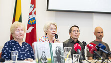 Spaudos konferencija apie partizaną Antaną Kraujelį-Siaubūną ir jo palaikų paie&scaron;kas