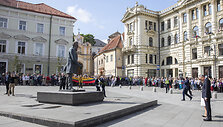 Gitano Nausėdos inauguracija: pagerbtas Jonas Basanavičius