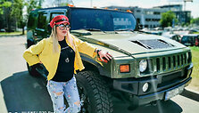 Džordanos Butkutės įspūdingas &bdquo;Hummer&ldquo;