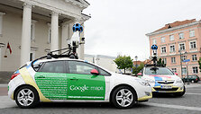 &bdquo;Street View&ldquo; automobiliai Vilniuje