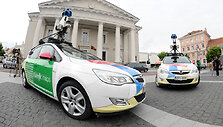 &bdquo;Street View&ldquo; automobiliai Vilniuje