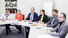Susitikimas su Lietuvos &scaron;vietimo darbuotojų profesinės sąjungos atstovais 
