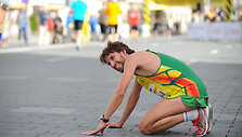 Tarptautinio Vilniaus maratono akimirka