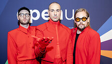 Paskutinė &bdquo;The Roop&ldquo; spaudos konferencija prie&scaron; &bdquo;Eurovizijos&ldquo; finalą