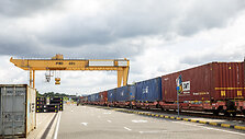 Kauno intermodalinio terminalo atidarymas komerciniam eismui &bdquo;Rail Baltica&ldquo; geležinkeliu