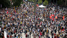 Protestas prie&scaron; Galimybių pasą