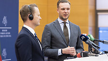 Gabrielius Landsbergis, Jeppe Kofod 