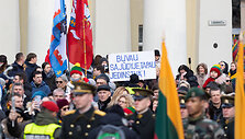 Trijų Baltijos valstybių &ndash; Lietuvos, Latvijos ir Estijos &ndash; vėliavų pakėlimo ceremonija