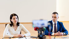 Monika Navickienė, Andrius &Scaron;atevičius