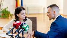 Monika Navickienė, Andrius &Scaron;atevičius