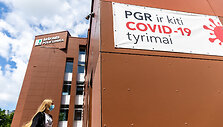 COVID-19 tyrimai Vilniaus poliklinikose