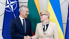Ingrida &Scaron;imonytė, Jensas Stoltenbergas