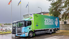 Elektrinis &bdquo;Scania&ldquo; sunkvežimis