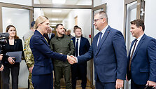 Agnė Bilotaitė susitiko su septynių &scaron;alių vidaus reikalų ministrais