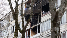 Namas Vir&scaron;uli&scaron;kėse, kuriame įvyko sprogimas