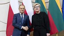 Donaldas Tuskas, Ingrida &Scaron;imonytė