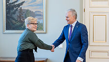 Ingrida &Scaron;imonytė, Gitanas Nausėda