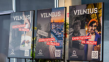 Naujos tarptautinės Vilniaus rinkodaros kampanijos &bdquo;Expectations vs. Reality&ldquo; pristatymas