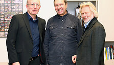 Arūnas Valinskas (kairėje) ir Vidmantas Urbonas (centre)