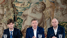 Ignas Vėgėlė, Ramūnas Karbauskis, Aurelijus Veryga