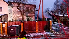 Vilniuje &scaron;alia gyvenamojo namo nukrito lėktuvas