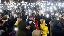 Protestas &bdquo;De&scaron;imt minučių tylos&ldquo;