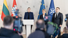 Dovilė &Scaron;akalienė, Nida Grunskienė, Elanas Jablonskas