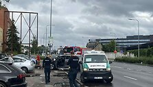 Avarija Naugarduko gatvėje
