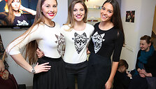 Agota Ma&scaron;anauskaitė (centre)