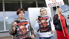 Piketas &bdquo;Vilniaus rajonas be pedofilų garbinimo&ldquo;