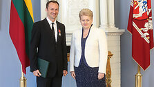 Edgaras Montvidas ir Dalia Grybauskaitė